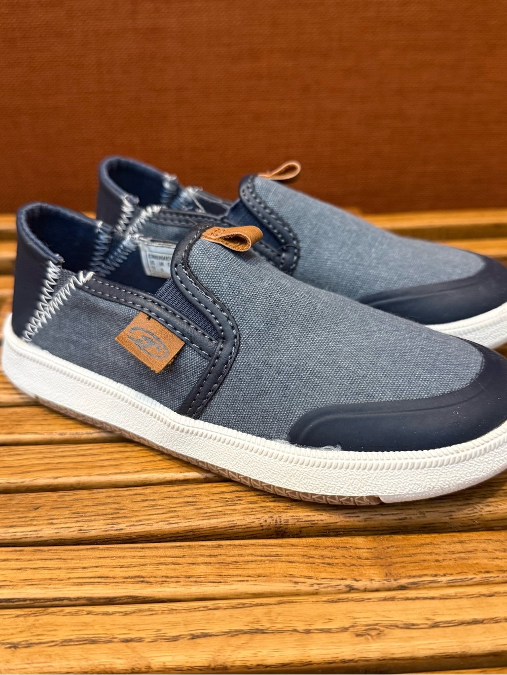 Dr Scholls Cowabunga Sneakers Slip-On Canvas Shoes - Navy